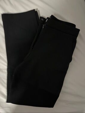 H&M Black Dress Pants - Classic Tailored Fit Size 0 Work Pants Straight Leg